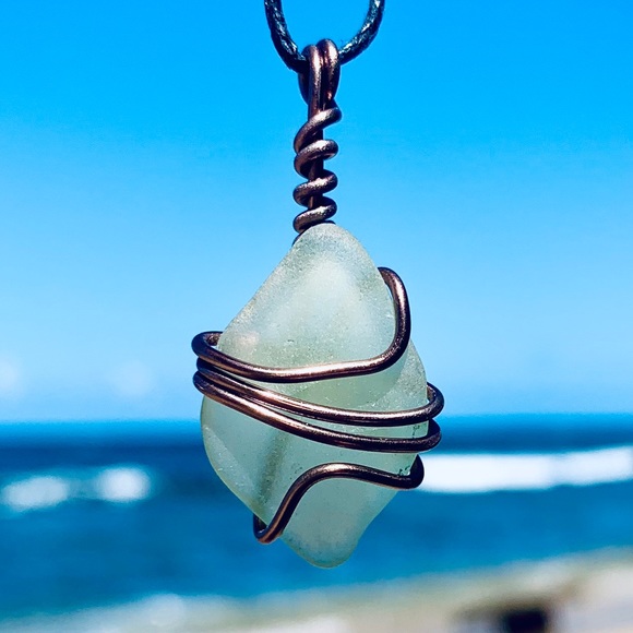 Jewelry - Rainforest Escape Seaglass Necklace